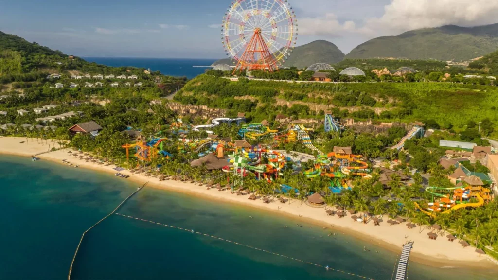 пляж парка vinwonders